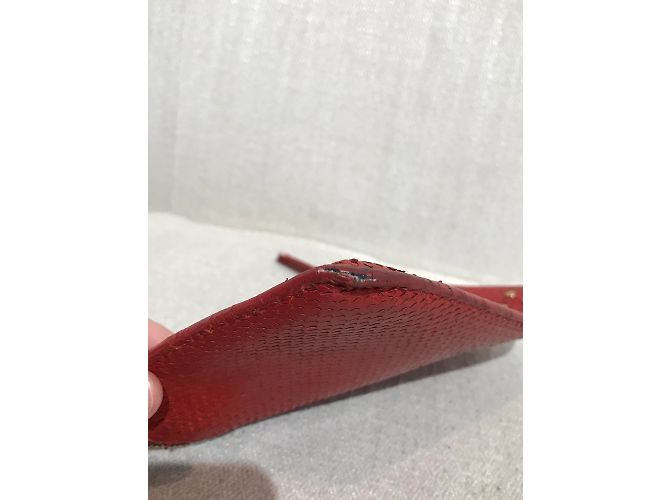 JEROME DREYFUSS Purses, wallets & cases T.  Exotic leathers Red - view 7