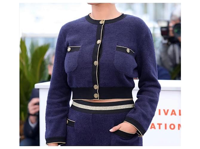 Chanel Chaquetas Azul oscuro - vista 5