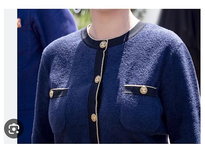 Chanel Chaquetas Azul oscuro - vista 6