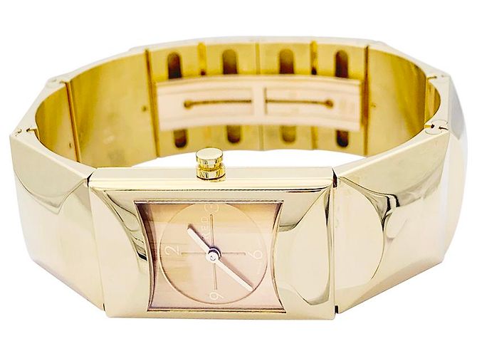Montre Fred, "Cut", or jaune. - vue 8