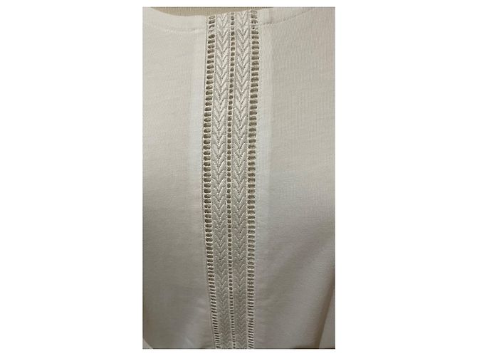 Abito Agnès b. in cotone bianco con ricami - vista 4