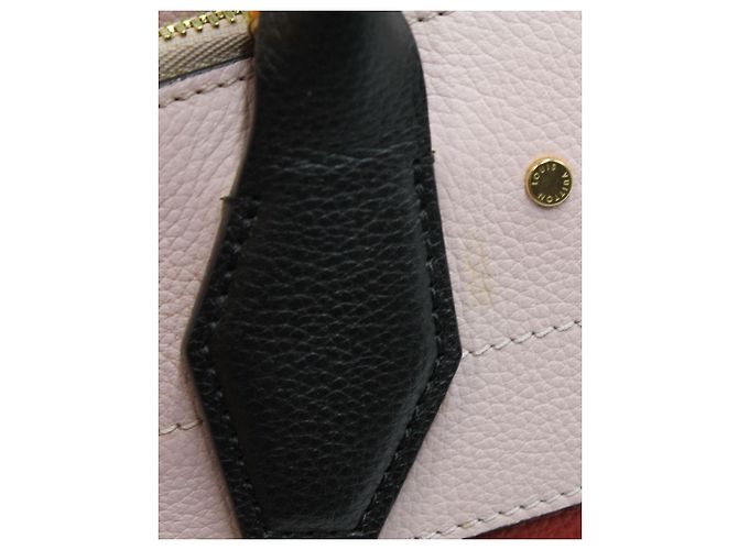 Louis Vuitton Borsa a mano City Steamer rossa e rosa pallido 2017 Rosso - vista 7