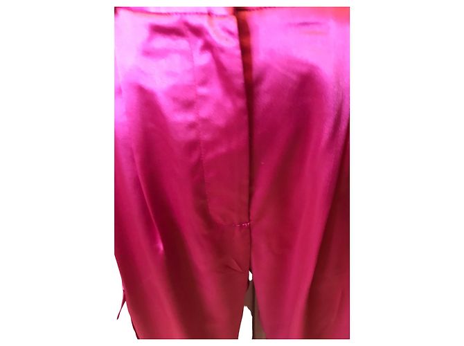 Autre Marque Pantalones cargo Recc rosa - vista 2