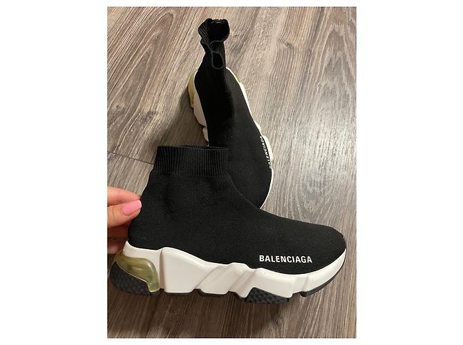 Balenciaga Sneaker Schwarz Gummi Kinder - Ansicht 3