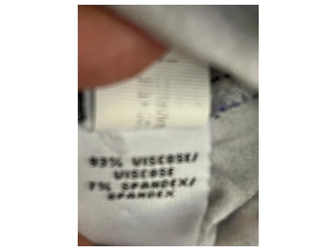 Diane Von Furstenberg DvF Reina US Abito lungo in jersey di viscosa nero e viola - vista 6