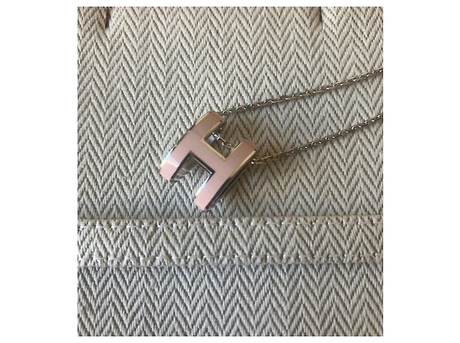 Hermès Pop H rosa Dragee-Anhänger Pink - Ansicht 4