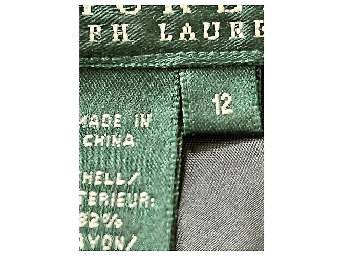 Ralph Lauren Abito da sera Lauren in velluto nero e seta - vista 5
