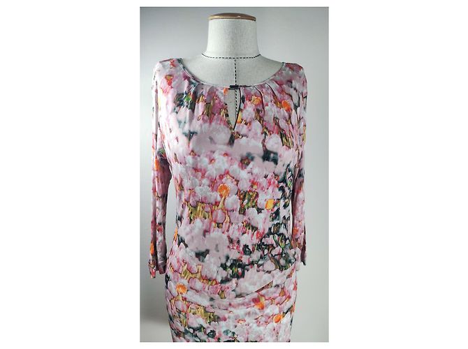 Abito Luisa Cerano in viscosa multicolore - vista 2