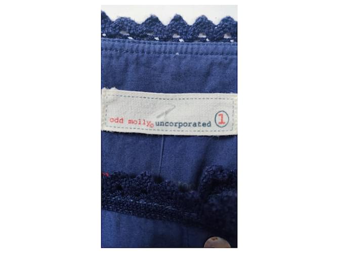 Top de algodón azul Odd Molly - vista 7
