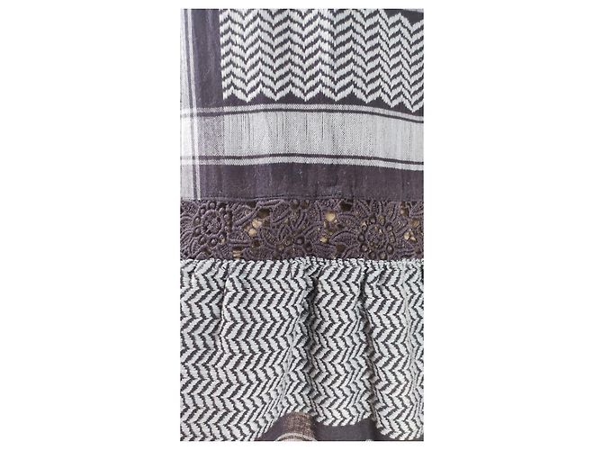 Vestido Carolyn Cecilie Copenhagen Azul de Algodón - vista 5