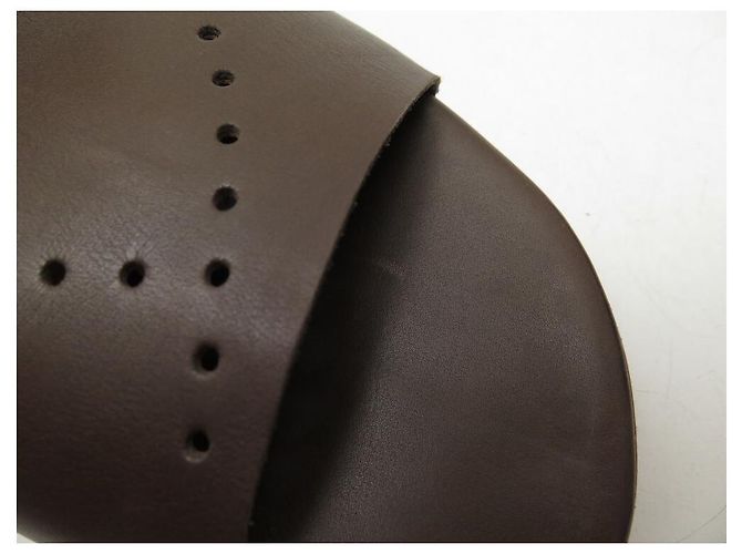 Hermès SCARPE TRAFORATE LOGO H HERMES 42 SCARPE TRAFORATE MULES SANDALI Marrone - vista 7