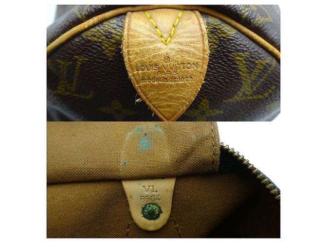 Speedy Louis Vuitton schnell 40 Braun - Ansicht 6