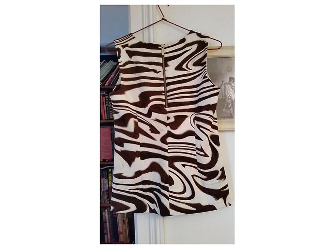 Camiseta sin mangas Michael Kors Estampado Cebra Estampado de cebra - vista 2