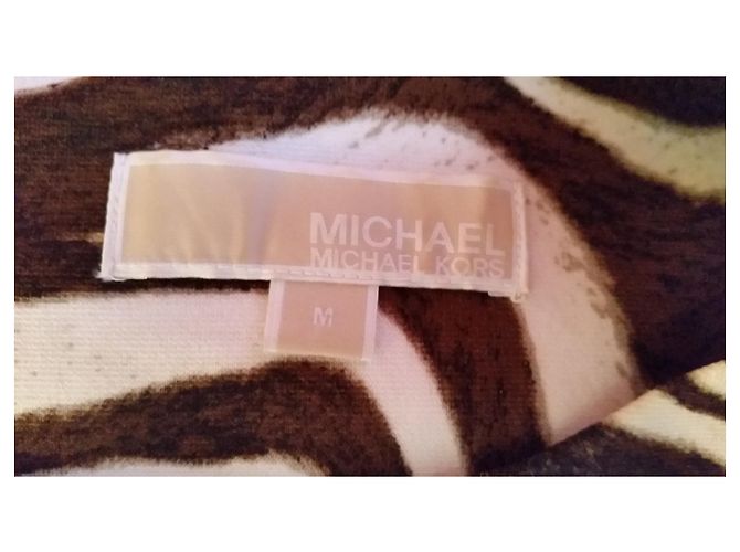 Camiseta sin mangas Michael Kors Estampado Cebra Estampado de cebra - vista 3
