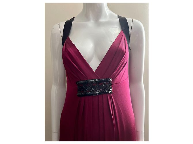 Philosophy Di Alberta Ferretti Abito bordeaux e nero Bordò - vista 2