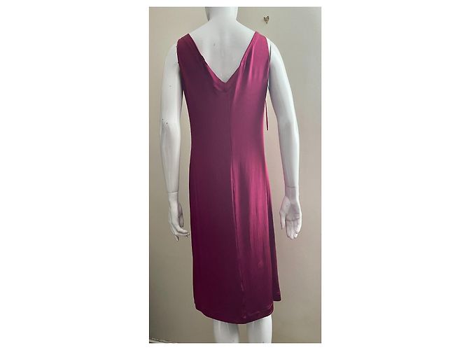 Philosophy Di Alberta Ferretti Abito bordeaux e nero Bordò - vista 5
