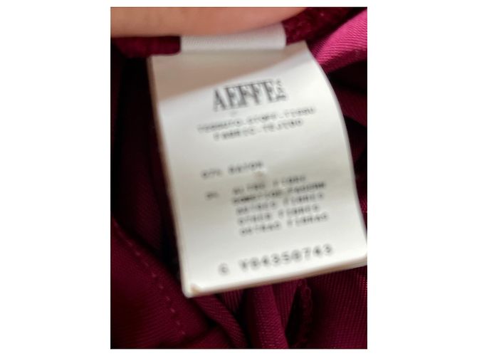 Philosophy Di Alberta Ferretti Abito bordeaux e nero Bordò - vista 7