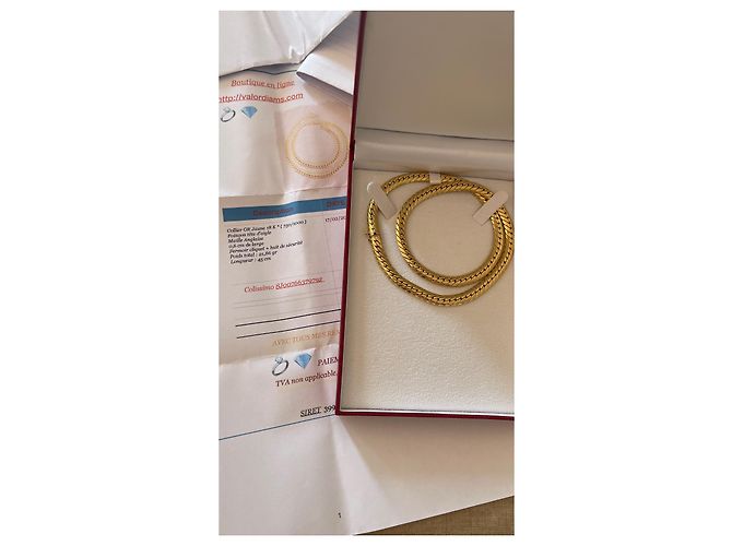 Autre Marque Collana in oro giallo 18K 45cm D'oro - vista 3