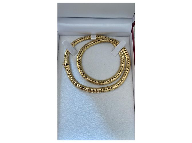 Autre Marque Collana in oro giallo 18K 45cm D'oro - vista 4