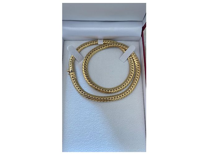 Autre Marque Collana in oro giallo 18K 45cm D'oro - vista 5
