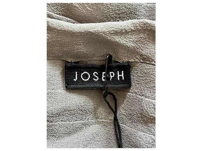 Joseph Trägerkleid aus Seide in sanftem Grau - Ansicht 5