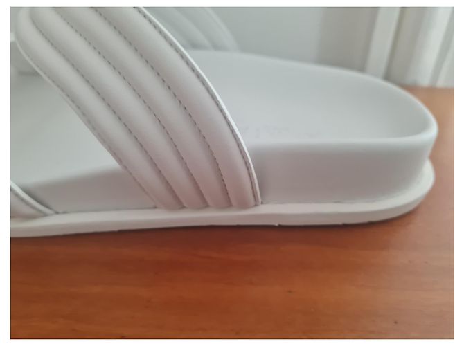 Alaïa Leder Mules Weiß - Ansicht 4