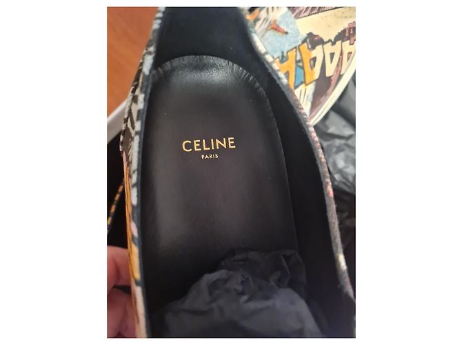Céline Slip-on Schuhe mehrfarbig Stoff Größe 39 Mehrfarben - Ansicht 6