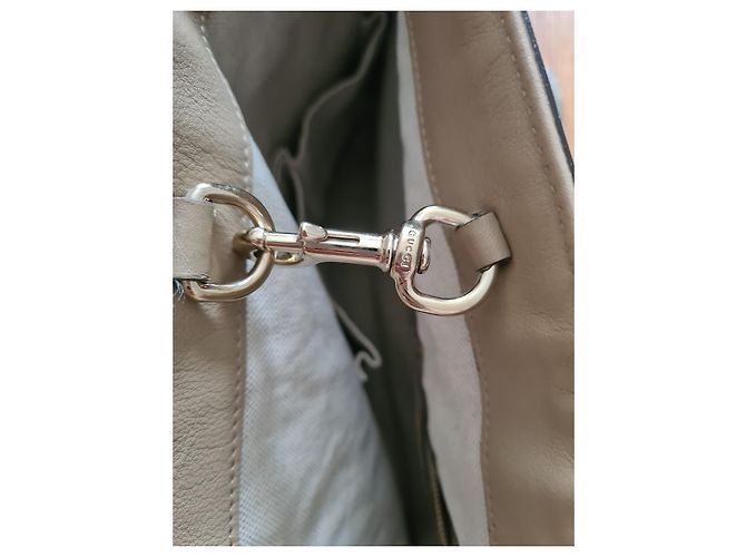 Ophidia Gucci Monogramm Tragetasche Beige Stoff - Ansicht 9