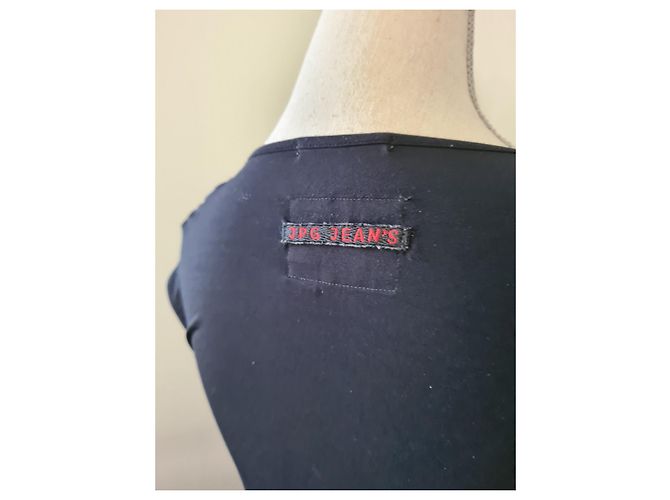 Jean Paul Gaultier Top Negro de Nylon y Elastano - vista 4