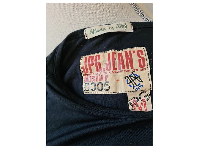 Jean Paul Gaultier Top Negro de Nylon y Elastano - vista 6