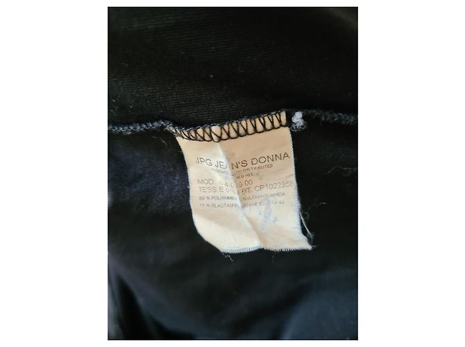 Jean Paul Gaultier Top Negro de Nylon y Elastano - vista 7