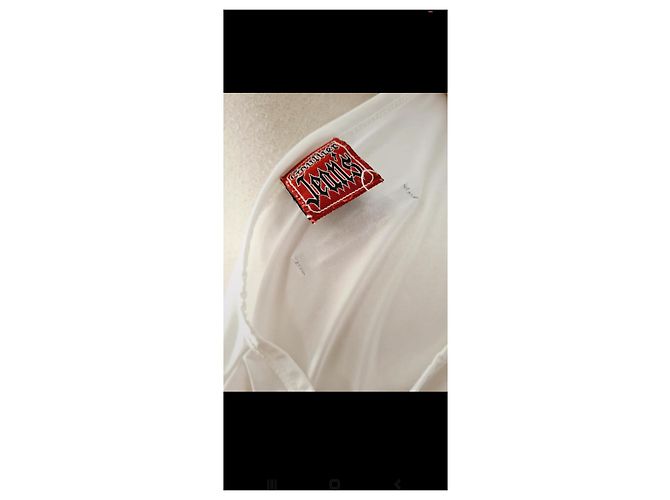 Jean Paul Gaultier Top blanco de poliéster - vista 5