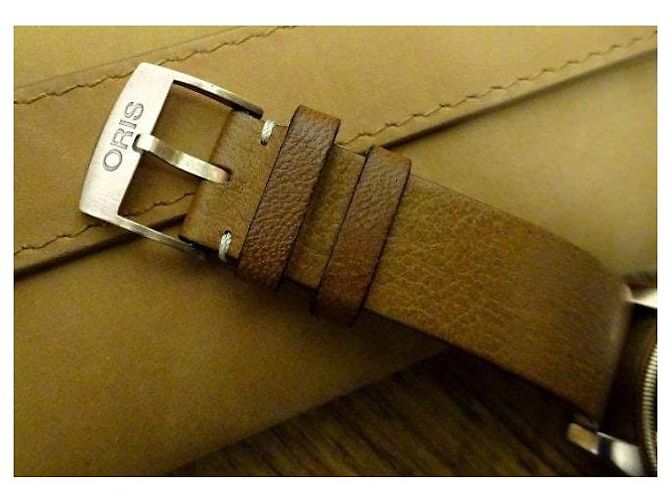 Oris Bronze Big Pointer Date 80th Anniversary Green Light brown - view 8
