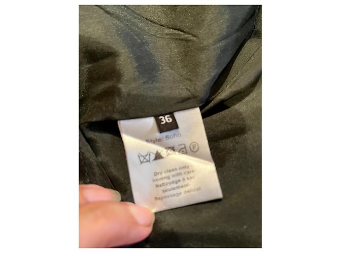 Joseph Soho Wollkleid - Bleistiftkleid Anthrazitgrau - Ansicht 4