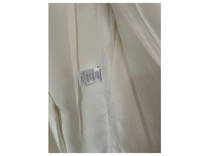 Tara Jarmon Blazer Perlweiß Acetat Größe 36 - Ansicht 14