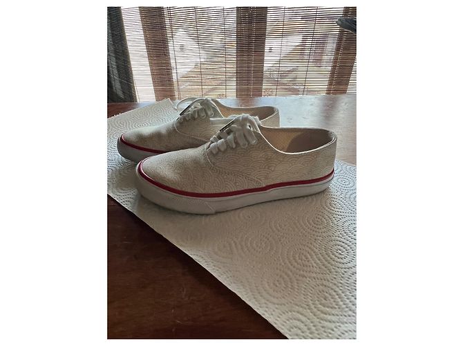 Autre Marque Zapatilla unisex Cloud CVO Wave Print Deck Beige - vista 2