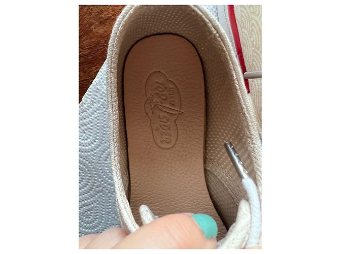 Autre Marque Zapatilla unisex Cloud CVO Wave Print Deck Beige - vista 6