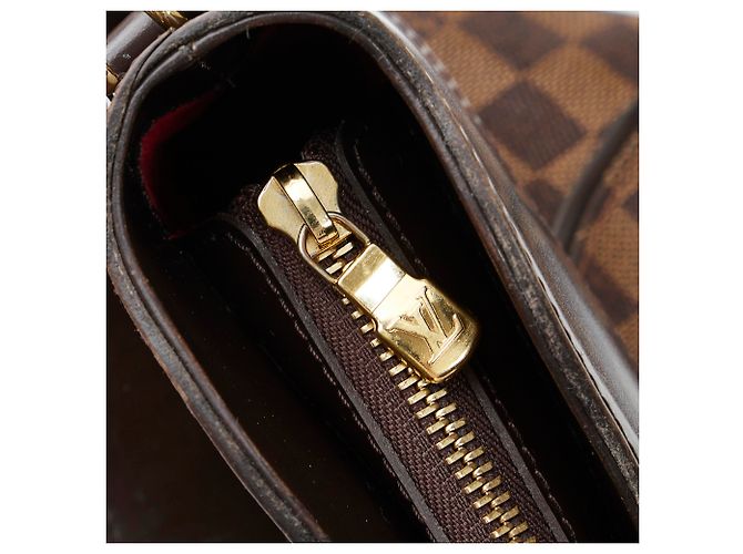 Louis Vuitton Marrón Damier Ebene Sistina MM Castaño - vista 10
