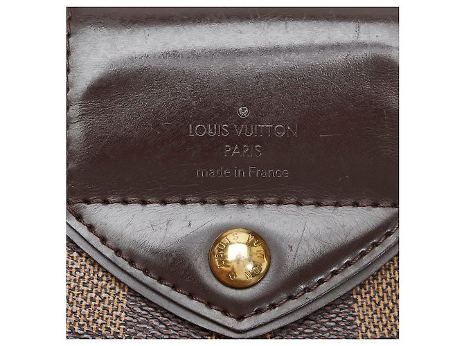 Louis Vuitton Marrón Damier Ebene Sistina MM Castaño - vista 6