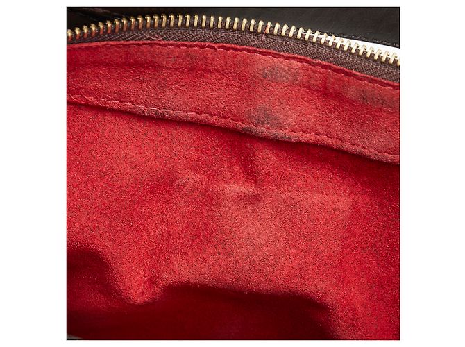 Louis Vuitton Marrón Damier Ebene Sistina MM Castaño - vista 7
