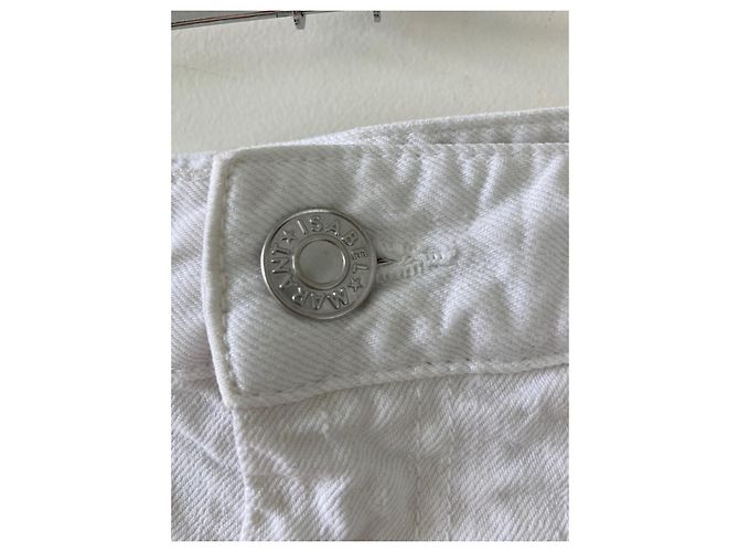 Vaqueros blancos Isabel Marant - vista 2