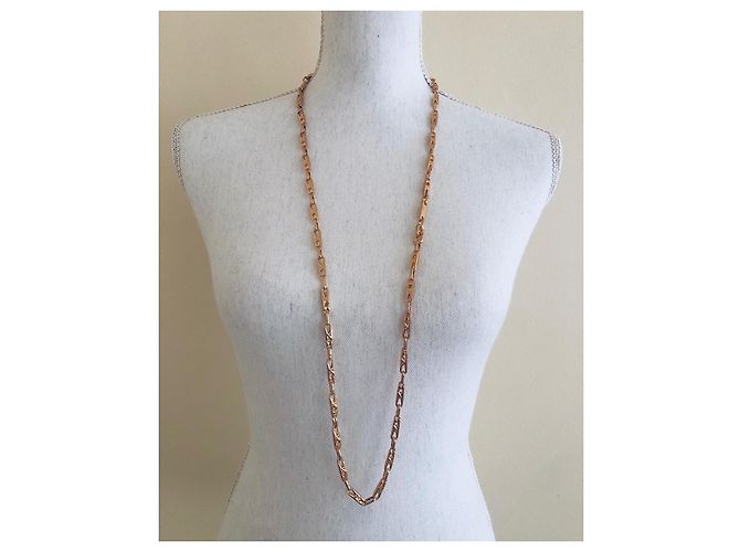 Collar Céline chapado en oro con pinzas para la ropa Dorado - vista 2
