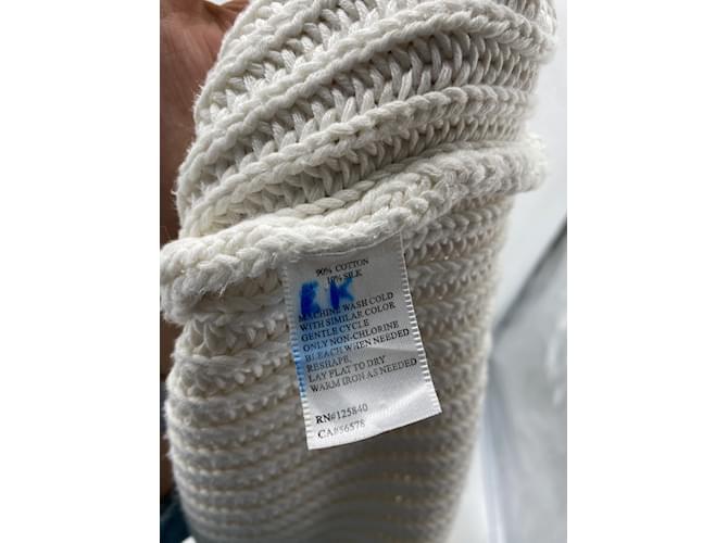 Autre Marque Intermix Strickwaren T.International M Baumwolle Weiß - Ansicht 5