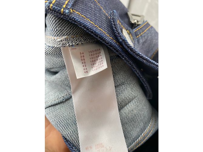 LOUIS VUITTON Vaqueros T.fr 36 Pantalones vaqueros Azul - vista 6