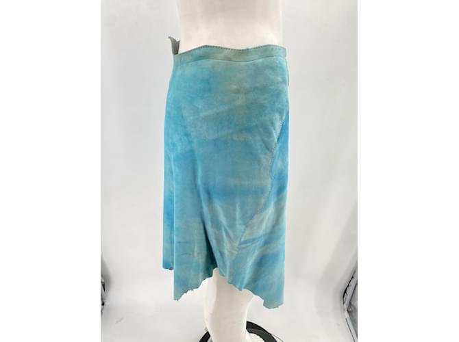 Balmain Röcke T.FR 38 Polyester Blau - Ansicht 3