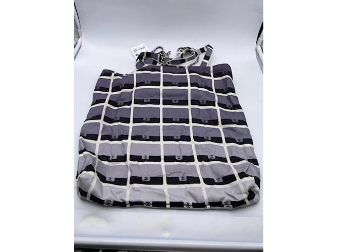 CHANEL Borse T.  stoffa Nero - vista 2