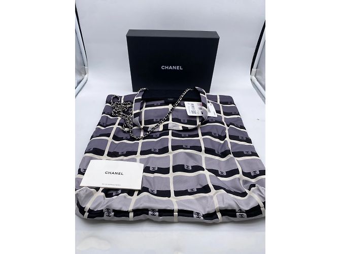 CHANEL Borse T.  stoffa Nero - vista 5