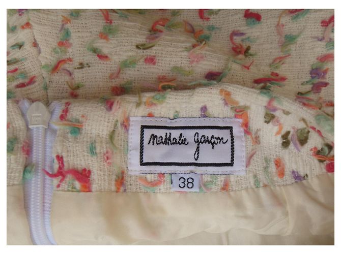 Autre Marque Rockanzug Nathalie Jungengröße 38  /40 Weiß - Ansicht 8