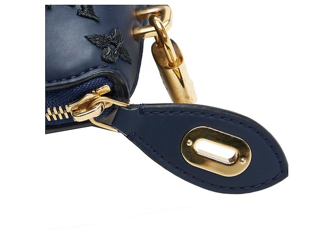 Louis Vuitton Blu Monogram Dipendenza Lockit Verticale MM Blu scuro - vista 13