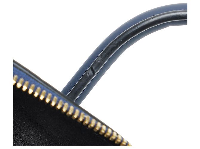 Louis Vuitton Blu Monogram Dipendenza Lockit Verticale MM Blu scuro - vista 14